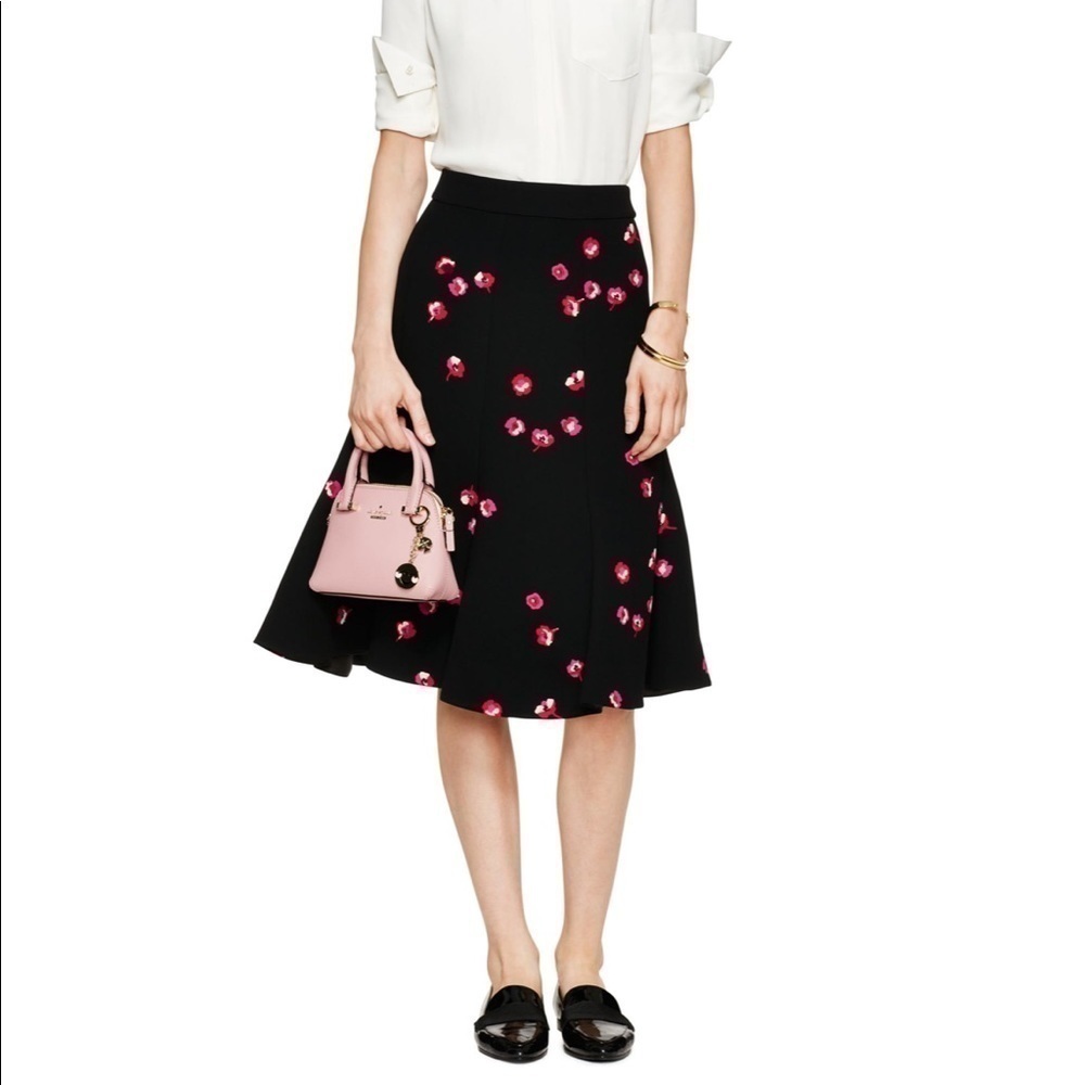 KATE Spade | Falling Florals Skirt Size 0